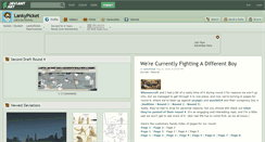 Desktop Screenshot of lankypicket.deviantart.com