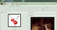 Desktop Screenshot of gx10.deviantart.com