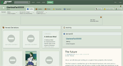 Desktop Screenshot of giantessfanxxxxx.deviantart.com