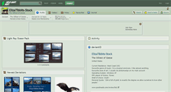 Desktop Screenshot of elizatibbits-stock.deviantart.com
