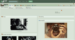 Desktop Screenshot of kervin.deviantart.com