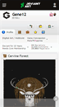 Mobile Screenshot of gene12.deviantart.com