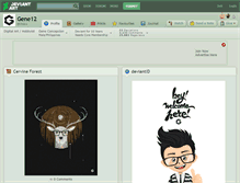 Tablet Screenshot of gene12.deviantart.com