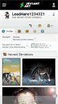 Mobile Screenshot of leadmare1234321.deviantart.com