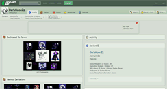 Desktop Screenshot of darkmoonzz.deviantart.com