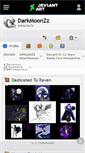 Mobile Screenshot of darkmoonzz.deviantart.com