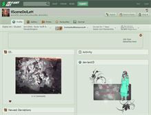 Tablet Screenshot of iiscenedolleh.deviantart.com