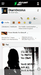 Mobile Screenshot of dkarndezolus.deviantart.com