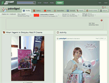 Tablet Screenshot of pokediged.deviantart.com