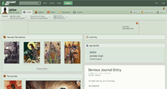 Desktop Screenshot of jatlee.deviantart.com