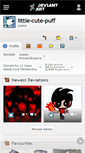 Mobile Screenshot of little-cute-puff.deviantart.com