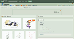 Desktop Screenshot of ddcrazy.deviantart.com