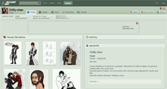 Desktop Screenshot of chilly-chan.deviantart.com
