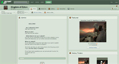 Desktop Screenshot of kingdom-of-ezio.deviantart.com