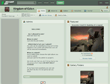 Tablet Screenshot of kingdom-of-ezio.deviantart.com