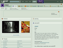 Tablet Screenshot of mised.deviantart.com