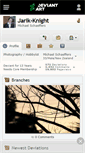 Mobile Screenshot of jarik-knight.deviantart.com