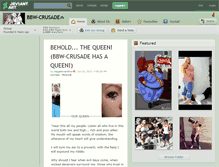 Tablet Screenshot of bbw-crusade.deviantart.com