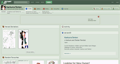 Desktop Screenshot of kankuroxtenten.deviantart.com
