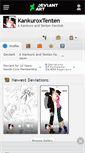 Mobile Screenshot of kankuroxtenten.deviantart.com