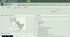 Desktop Screenshot of n1gh7cr4wl3r.deviantart.com