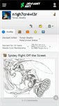Mobile Screenshot of n1gh7cr4wl3r.deviantart.com