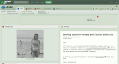 Desktop Screenshot of dinster.deviantart.com