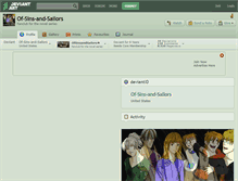 Tablet Screenshot of of-sins-and-sailors.deviantart.com