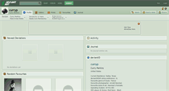 Desktop Screenshot of curryp.deviantart.com