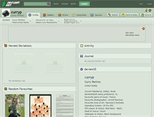 Tablet Screenshot of curryp.deviantart.com