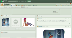 Desktop Screenshot of comicsfab.deviantart.com