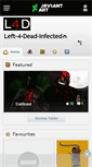 Mobile Screenshot of left-4-dead-infected.deviantart.com