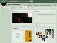 Tablet Screenshot of left-4-dead-infected.deviantart.com