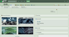 Desktop Screenshot of novatic.deviantart.com