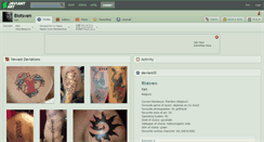 Desktop Screenshot of blotsven.deviantart.com