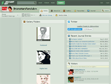 Tablet Screenshot of brunomarsfanclub.deviantart.com