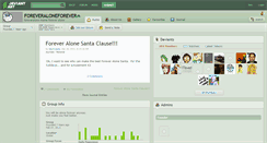 Desktop Screenshot of foreveraloneforever.deviantart.com