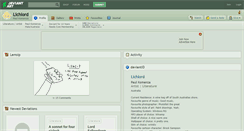 Desktop Screenshot of lichlord.deviantart.com