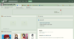 Desktop Screenshot of karin-kurosaki-club.deviantart.com