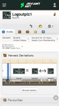 Mobile Screenshot of logoutplz1.deviantart.com