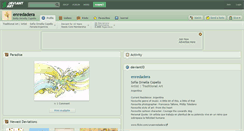 Desktop Screenshot of enredadera.deviantart.com