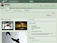 Tablet Screenshot of kutlualtay.deviantart.com