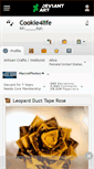 Mobile Screenshot of cookie4life.deviantart.com