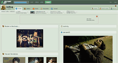 Desktop Screenshot of ledibug.deviantart.com