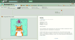 Desktop Screenshot of boostergirl18111.deviantart.com
