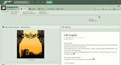 Desktop Screenshot of charlie1016.deviantart.com