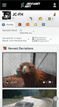 Mobile Screenshot of jc-fh.deviantart.com