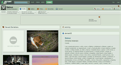 Desktop Screenshot of bateux.deviantart.com