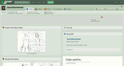 Desktop Screenshot of joycethemonster.deviantart.com