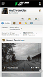 Mobile Screenshot of mychronicles.deviantart.com